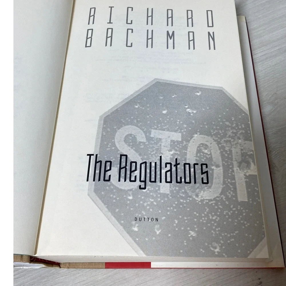 Stephen King Desperation Richard Bachman The Regulators HB Book Set 1996 1st Ed.